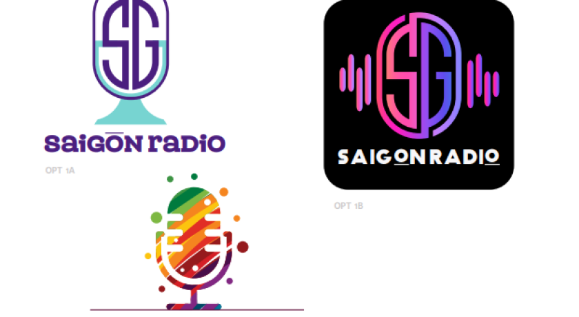 Thiết kế logo Sài Gòn Radio