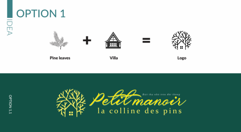 Thiết kế logo PETIT MANOIR